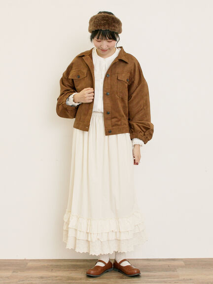 レース襟ブラウス(オフホワイト/チャコールグレー/ブラック/ピンク)|Samansa Mos2(サマンサ モスモス)通販