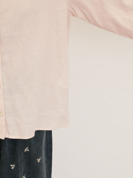 レース襟ブラウス(オフホワイト/チャコールグレー/ブラック/ピンク)|Samansa Mos2(サマンサ モスモス)通販