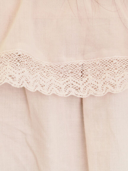 レース襟ブラウス(オフホワイト/チャコールグレー/ブラック/ピンク)|Samansa Mos2(サマンサ モスモス)通販