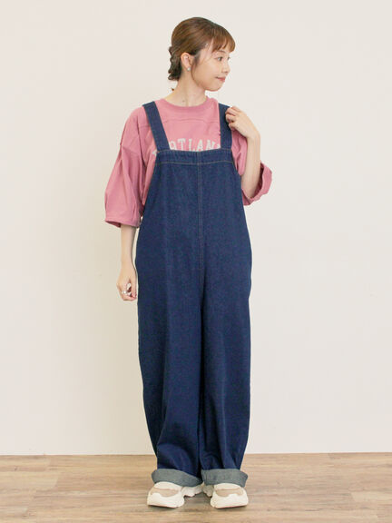 クロス刺繍ロゴプリントTシャツ(オフホワイト/チャコールグレー/ピンク/グリーン)|Samansa Mos2(サマンサ モスモス)通販