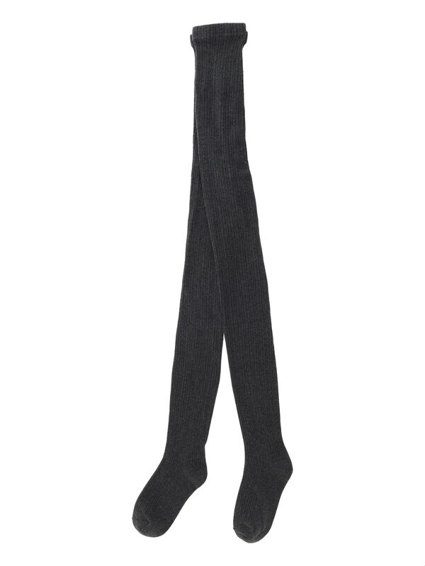 リブタイツ(チャコールグレー)|Samansa Mos2(サマンサ モスモス)通販