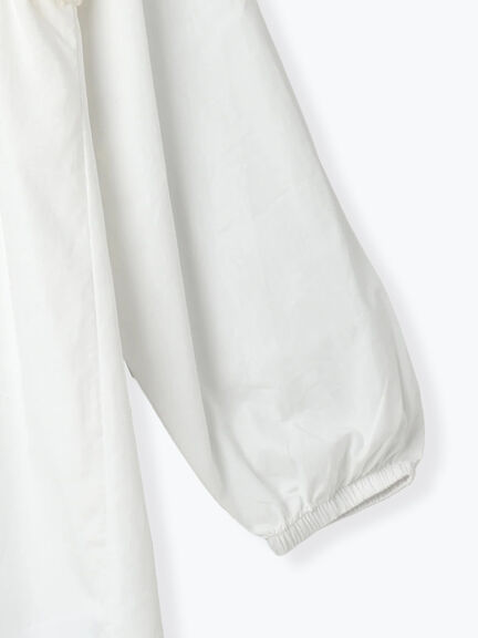 花柄ニット+布帛切替チュニック(ブラック/オレンジ/モカ/カーキ/キナリ)|Samansa Mos2(サマンサ モスモス)通販