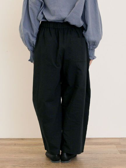 【M/Lサイズ】ボックスタックパンツ(ブラック/ベージュ/グリーン)|Samansa Mos2(サマンサ モスモス)通販