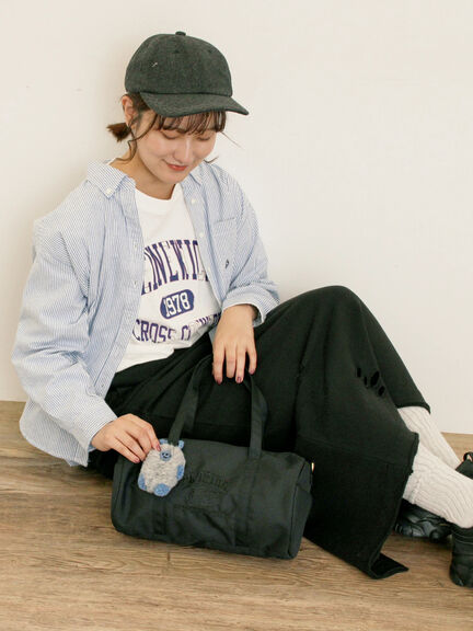 ワンポイントロゴ刺繍シャツ(オフホワイト/ピンク/ブラウン/ブルー)|Samansa Mos2(サマンサ モスモス)通販