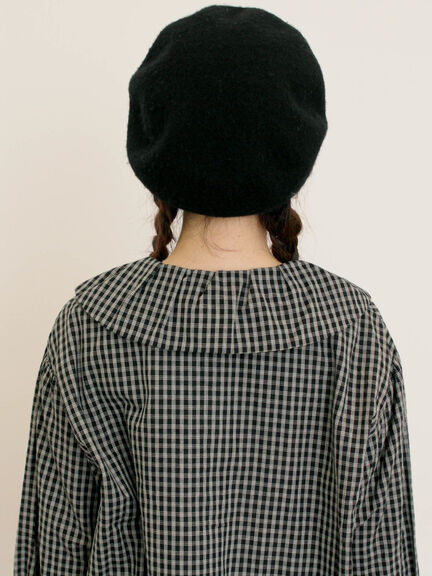 ビッグ襟羽織ブラウス(ブラック/ブラウン/キナリ)|Samansa Mos2(サマンサ モスモス)通販