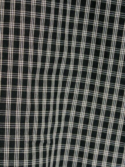 ビッグ襟羽織ブラウス(ブラック/ブラウン/キナリ)|Samansa Mos2(サマンサ モスモス)通販