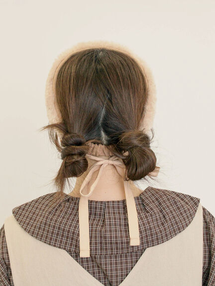 フェイクファーヘアバンド(ベージュ/ブラウン)|Samansa Mos2(サマンサ モスモス)通販