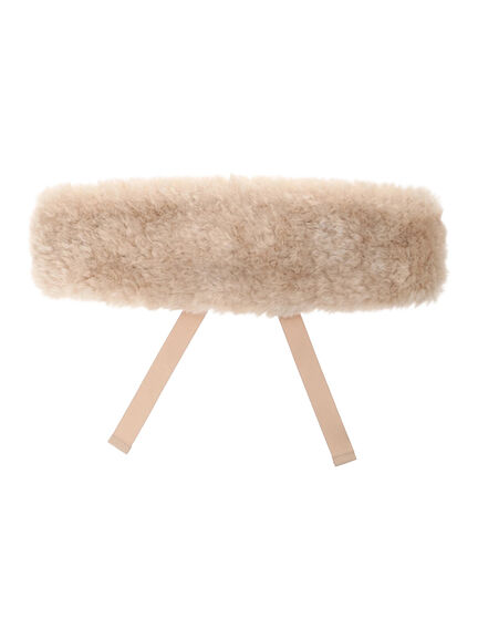 フェイクファーヘアバンド(ベージュ/ブラウン)|Samansa Mos2(サマンサ モスモス)通販