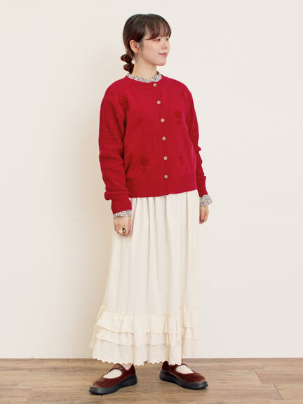 ベロアストラップスニーカー(ブラック/レッド/モカ)|Samansa Mos2(サマンサ モスモス)通販