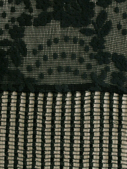 ◎パッチワークレースカーディガン(ブラック/キナリ)|Samansa Mos2(サマンサ モスモス)通販