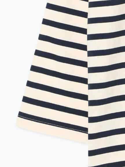 パネルボーダーロングスリーブカットソー(ピンク/モカ/グリーン/ネイビー)|Samansa Mos2(サマンサ モスモス)通販