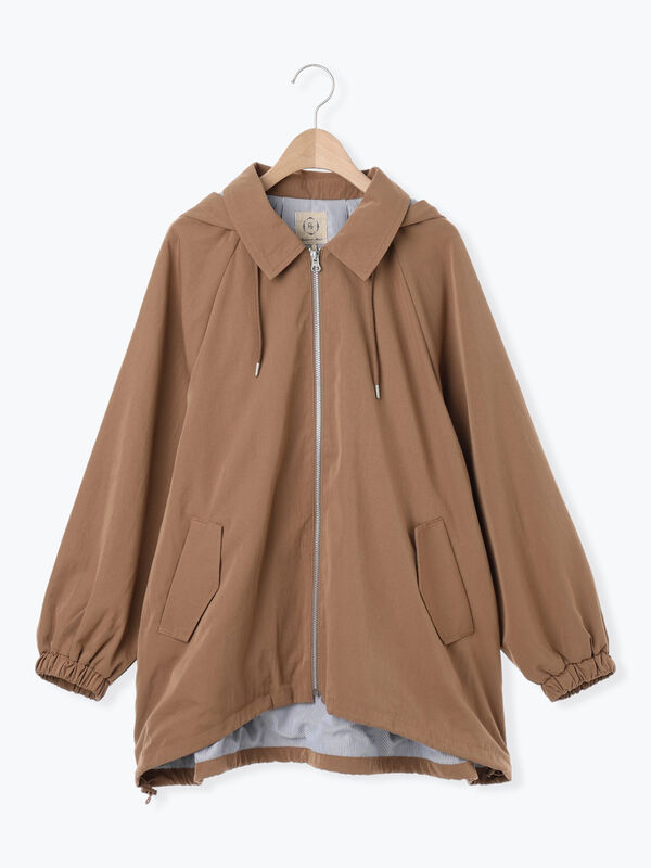 襟付きマウンテンパーカー(ブラウン)|Samansa Mos2(サマンサ モスモス)通販