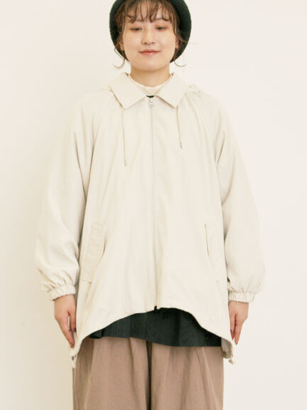 襟付きマウンテンパーカー(チャコールグレー/ベージュ/ブラウン/カーキ)|Samansa Mos2(サマンサ モスモス)通販