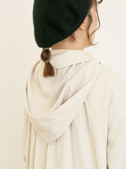 襟付きマウンテンパーカー(チャコールグレー/ベージュ/ブラウン/カーキ)|Samansa Mos2(サマンサ モスモス)通販