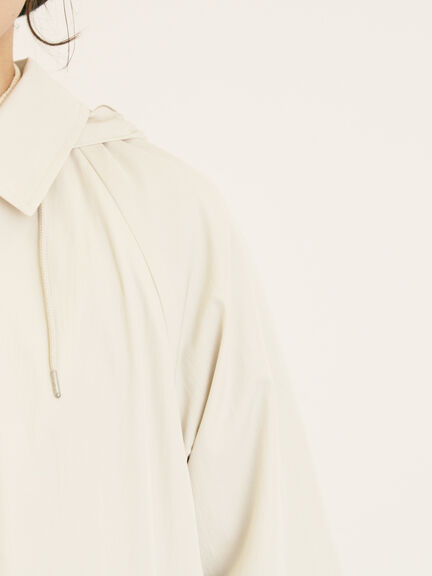 襟付きマウンテンパーカー(チャコールグレー/ベージュ/ブラウン/カーキ)|Samansa Mos2(サマンサ モスモス)通販