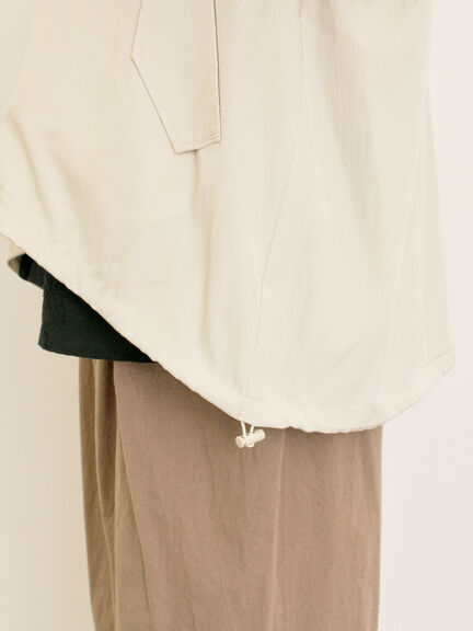 襟付きマウンテンパーカー(チャコールグレー/ベージュ/ブラウン/カーキ)|Samansa Mos2(サマンサ モスモス)通販