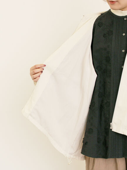 襟付きマウンテンパーカー(チャコールグレー/ベージュ/ブラウン/カーキ)|Samansa Mos2(サマンサ モスモス)通販