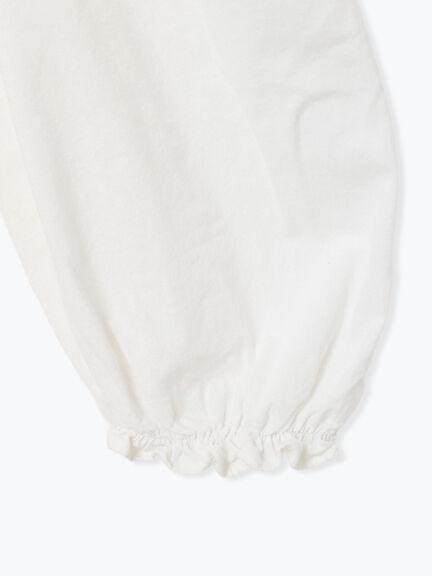 【WEB限定】胸元レース貼りチュニック(ブラック/キナリ)|Samansa Mos2(サマンサ モスモス)通販