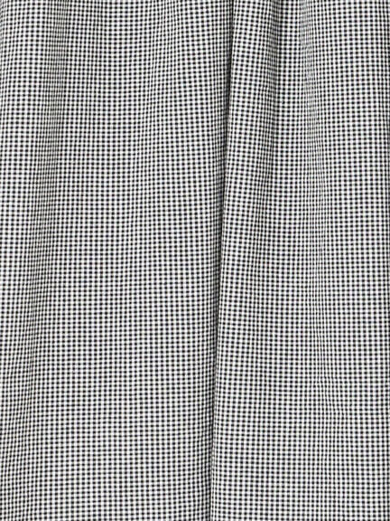 配色ベルトギャザースカート(ブラック/ベージュ/ブルー)|Samansa Mos2(サマンサ モスモス)通販