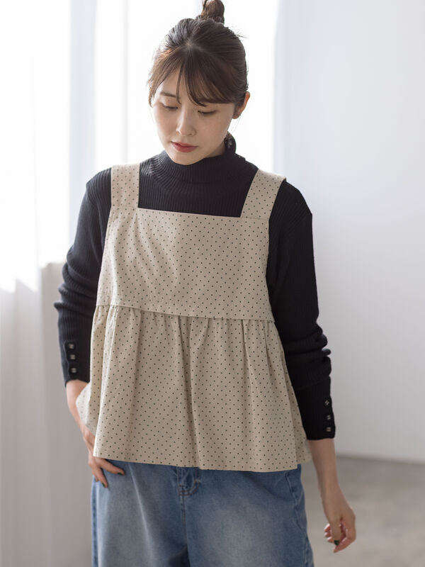 【ゆべし×Samansa Mos2】前後2WAYビスチェ(ベージュ)|Samansa Mos2(サマンサ モスモス)通販