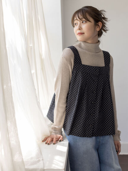 【ゆべし×Samansa Mos2】前後2WAYビスチェ(グレー/ブラック/ベージュ/キャメル)|Samansa Mos2(サマンサ モスモス)通販