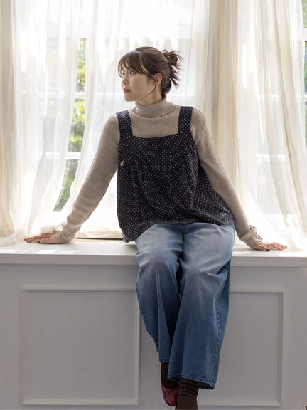 【ゆべし×Samansa Mos2】前後2WAYビスチェ(グレー/ブラック/ベージュ/キャメル)|Samansa Mos2(サマンサ モスモス)通販