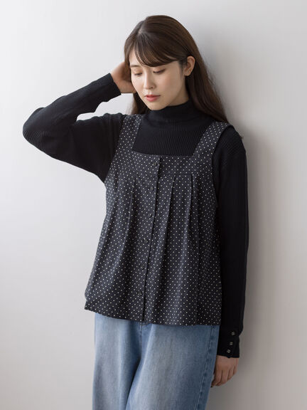 【ゆべし×Samansa Mos2】前後2WAYビスチェ(グレー/ブラック/ベージュ/キャメル)|Samansa Mos2(サマンサ モスモス)通販