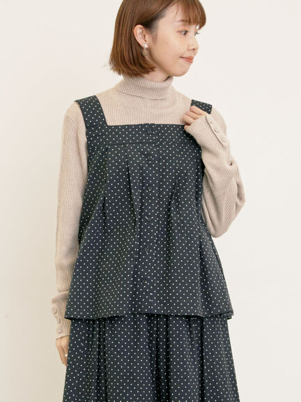 【ゆべし×Samansa Mos2】前後2WAYビスチェ(グレー/ブラック/ベージュ/キャメル)|Samansa Mos2(サマンサ モスモス)通販