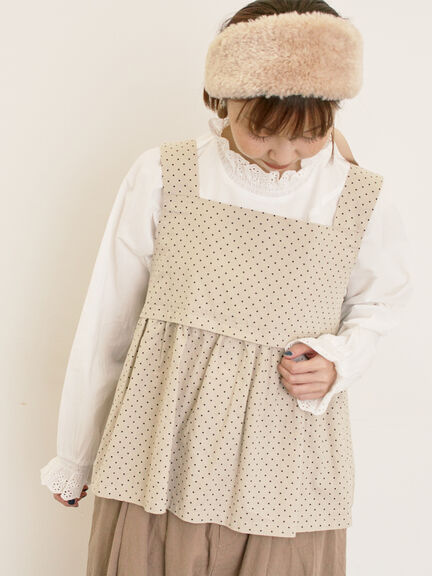 【ゆべし×Samansa Mos2】前後2WAYビスチェ(グレー/ブラック/ベージュ/キャメル)|Samansa Mos2(サマンサ モスモス)通販