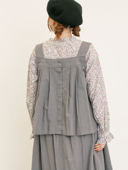 【ゆべし×Samansa Mos2】前後2WAYビスチェ(グレー/ブラック/ベージュ/キャメル)|Samansa Mos2(サマンサ モスモス)通販