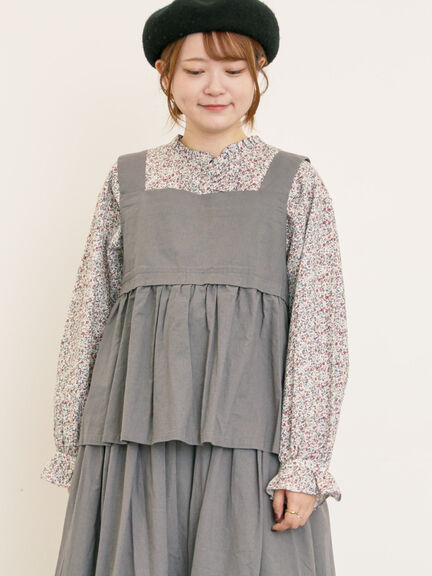 【ゆべし×Samansa Mos2】前後2WAYビスチェ(グレー/ブラック/ベージュ/キャメル)|Samansa Mos2(サマンサ モスモス)通販