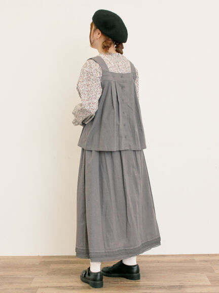 【ゆべし×Samansa Mos2】前後2WAYビスチェ(グレー/ブラック/ベージュ/キャメル)|Samansa Mos2(サマンサ モスモス)通販