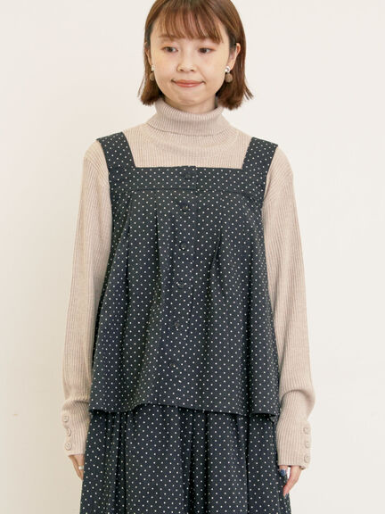 【ゆべし×Samansa Mos2】前後2WAYビスチェ(グレー/ブラック/ベージュ/キャメル)|Samansa Mos2(サマンサ モスモス)通販