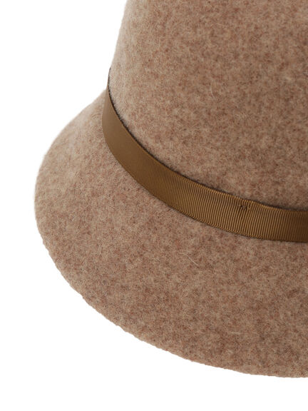 【消臭効果】バックリボンレトロハット(ベージュ/ブラウン)|Samansa Mos2(サマンサ モスモス)通販