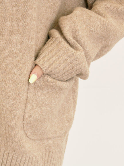 【KELTY×Samansa Mos2】クルーネックカーディガン(チャコールグレー/レッド/ベージュ/イエロー)|Samansa Mos2(サマンサ モスモス)通販