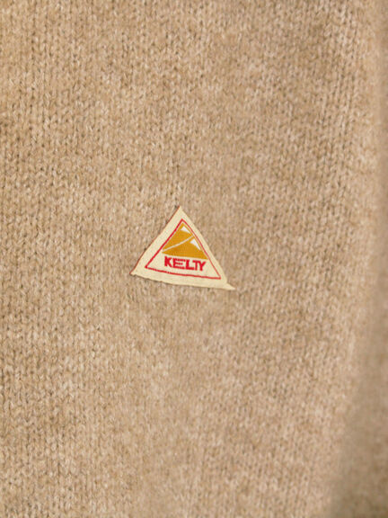 【KELTY×Samansa Mos2】クルーネックカーディガン(チャコールグレー/レッド/ベージュ/イエロー)|Samansa Mos2(サマンサ モスモス)通販