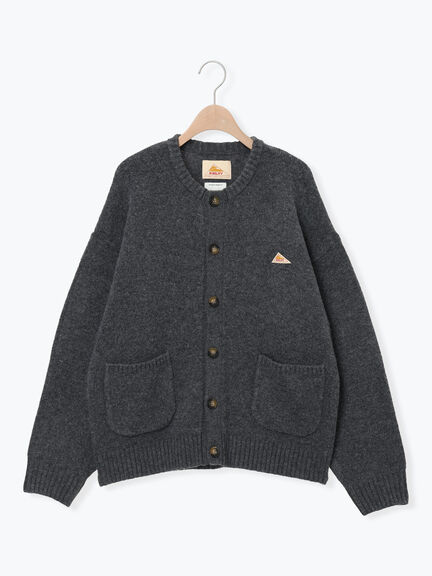 【KELTY×Samansa Mos2】クルーネックカーディガン(チャコールグレー/レッド/ベージュ/イエロー)|Samansa Mos2(サマンサ モスモス)通販