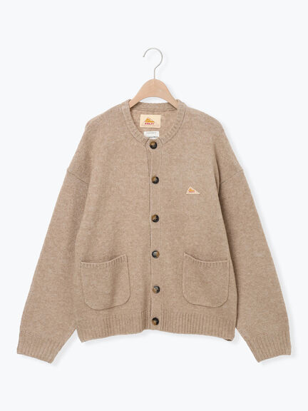【KELTY×Samansa Mos2】クルーネックカーディガン(チャコールグレー/レッド/ベージュ/イエロー)|Samansa Mos2(サマンサ モスモス)通販