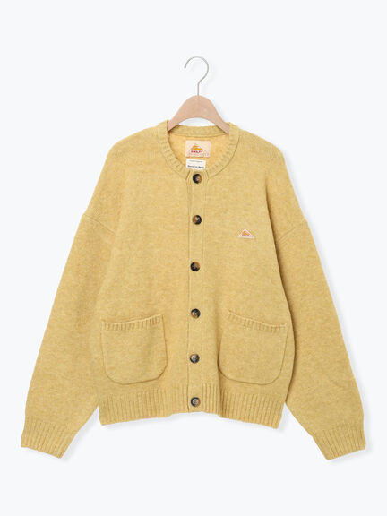 【KELTY×Samansa Mos2】クルーネックカーディガン(チャコールグレー/レッド/ベージュ/イエロー)|Samansa Mos2(サマンサ モスモス)通販
