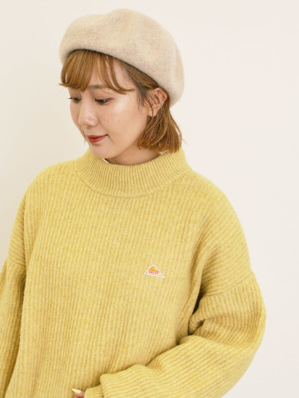 【KELTY×Samansa Mos2】モックネックニット(イエロー)|Samansa Mos2(サマンサ モスモス)通販