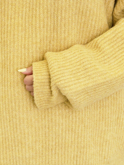 【KELTY×Samansa Mos2】モックネックニット(チャコールグレー/レッド/ベージュ/イエロー)|Samansa Mos2(サマンサ モスモス)通販