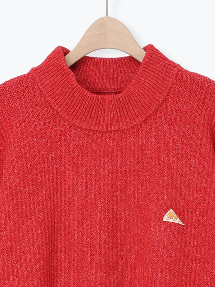 【KELTY×Samansa Mos2】モックネックニット(チャコールグレー/レッド/ベージュ/イエロー)|Samansa Mos2(サマンサ モスモス)通販