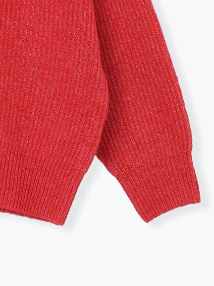 【KELTY×Samansa Mos2】モックネックニット(チャコールグレー/レッド/ベージュ/イエロー)|Samansa Mos2(サマンサ モスモス)通販