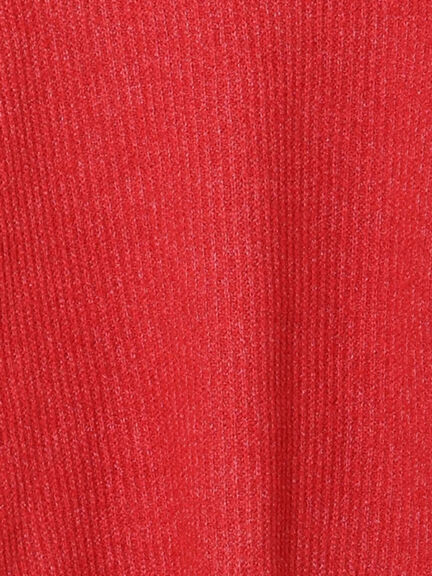 【KELTY×Samansa Mos2】モックネックニット(チャコールグレー/レッド/ベージュ/イエロー)|Samansa Mos2(サマンサ モスモス)通販