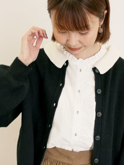 【ゆべし×Samansa Mos2】マルチWAYニット(ブラック/レッド/ベージュ/キャメル)|Samansa Mos2(サマンサ モスモス)通販