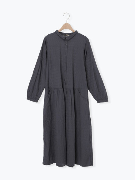 ◎刺繍ワンピース(グレー/チャコールグレー/キナリ)|Samansa Mos2(サマンサ モスモス)通販