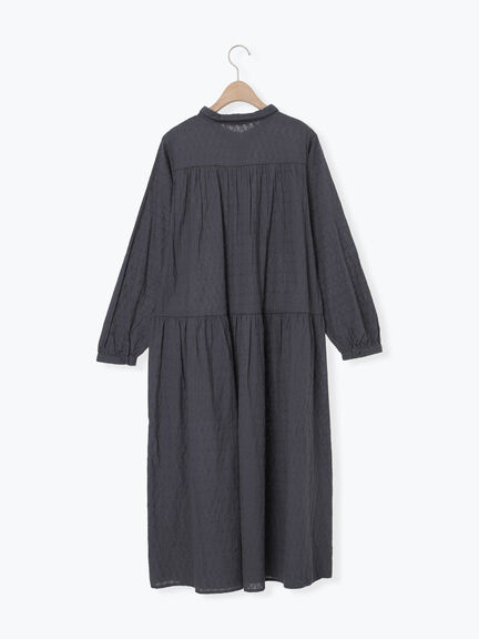 ◎刺繍ワンピース(グレー/チャコールグレー/キナリ)|Samansa Mos2(サマンサ モスモス)通販