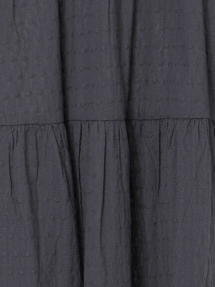 ◎刺繍ワンピース(グレー/チャコールグレー/キナリ)|Samansa Mos2(サマンサ モスモス)通販