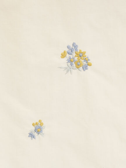 小花総刺繍中綿ジャケット(ブラック/オレンジ/キナリ)|Samansa Mos2(サマンサ モスモス)通販