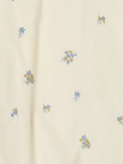 小花総刺繍中綿ジャケット(ブラック/オレンジ/キナリ)|Samansa Mos2(サマンサ モスモス)通販